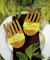 "Hand in Hand" Bamboo Server Set