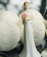 Comical Exasperated Bride Mix & Match Cake Topper