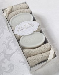 Mr. & Mrs. Bath Soap Set