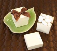 Mini Cube Boxes - Ivory (set of 12)